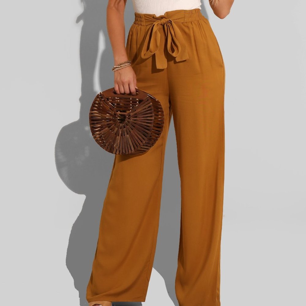 Beach House High Rise Palazzo Pants